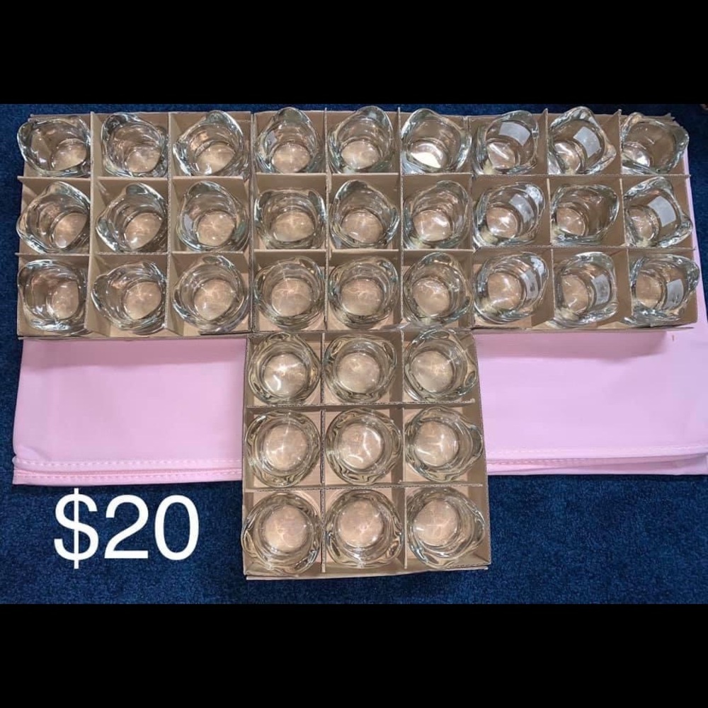 36 tea light candle holders